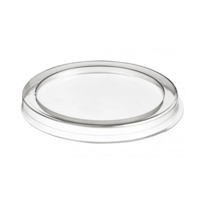 Transparenter Deckel Ø 103 mm - Umweltfreundlich - Packung mit 50 Transparenter Deckel Ø 103 mm - Umweltfreundlich - Packung mit 50
