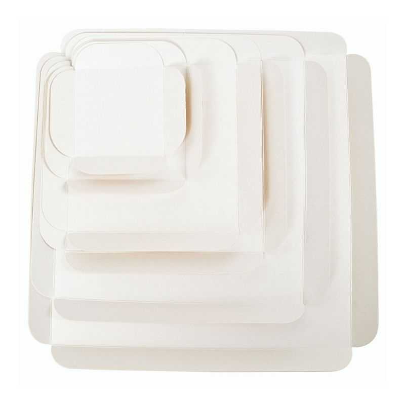 Carrés Rainés en Carton - 17 x 17 cm - Lot de 250 Carrés Rainés en Carton - 17 x 17 cm - Lot de 250