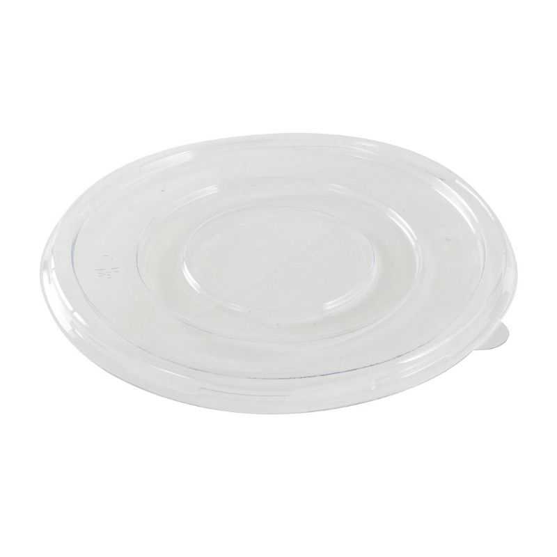 Deckel aus PET für runde Schale aus Bagasse 800 ml - Packung mit 50 Deckel aus PET für runde Schale aus Bagasse 800 ml - Packung mit 50