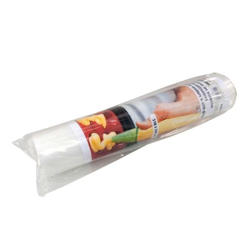 Pre-cut Pastry Bags in "Carrément Propre" Roll - Pack of 200 Pre-cut Pastry Bags in "Carrément Propre" Roll - Pack of 200