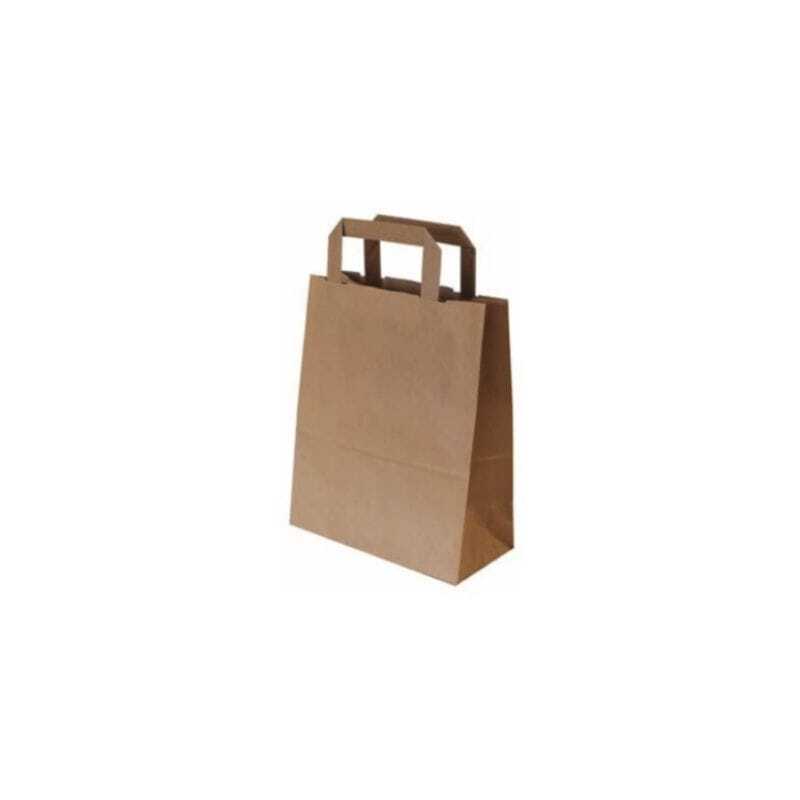 Tragetasche aus Kraftpapier - 12 L - Packung mit 50 Tragetasche aus Kraftpapier - 12 L - Packung mit 50