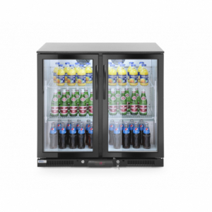 Refrigerated Back Bar with Double Door - 180 L - Brand HENDI - Fourniresto
