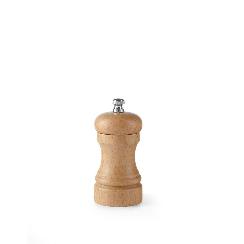Pfeffermühle aus Buchenholz - H 100 mm Pfeffermühle aus Buchenholz - H 100 mm