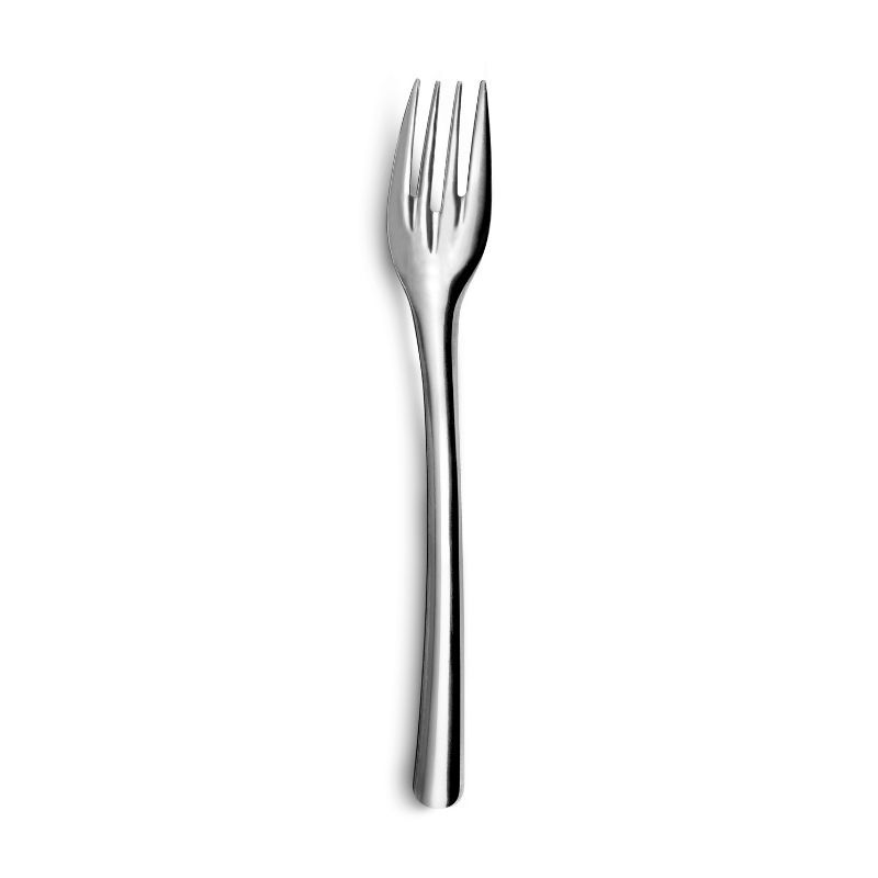 Small Forks Slim Range 2 - Pack of 12: Resistant stainless steel 18/0, ideal for takeaway meals Small Forks Slim Range 2 - Pack of 12: Resistant stainless steel 18/0, ideal for takeaway meals