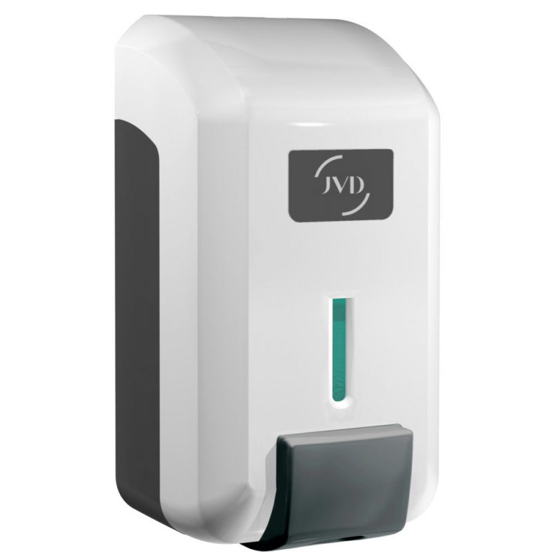 Zeepdispenser voor aan de muur Wit Cleanline - 700ml - JVD - Fourniresto Zeepdispenser voor aan de muur Wit Cleanline - 700ml - JVD - Fourniresto