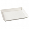 Teller Kanopée Weiß - 200 x 150 mm - Packung mit 50