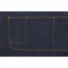 Schürze Latz Indigo Memphis aus Baumwolle 760 x 865 mm - Chef Works - Fourniresto
