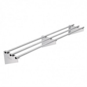 Wandplank van roestvrij staal 1500 mm - Vogue - Fourniresto