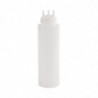 Durchsichtige flexible Flasche mit 3 Ausgüssen 908ml - Vogue - Fourniresto