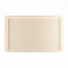 GN1/1 Servierplatte aus Polyester 530x325mm Beige - Roltex - Fourniresto