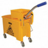 Yellow Wringer Bucket - 20 L - Jantex - Fourniresto