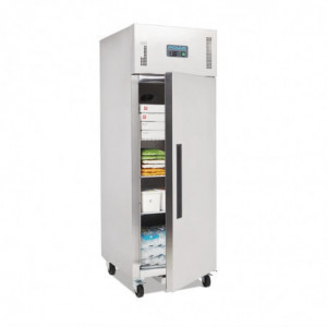 Negatieve RVS koelkast met 1 deur - 600 L - Polar - Fourniresto