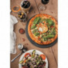 Pizzaplatte aus Schiefer 330 mm - Olympia - Fourniresto