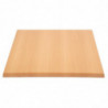Vierkant Tafelblad Beuken Effect - 700mm - Bolero