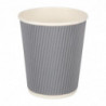 Becher Anthrazit 225ml - Packung mit 25 Stück - Fiesta - Fourniresto
