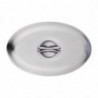 Couvercle pour plat à légumes ovale 290mm  - Olympia - Fourniresto