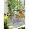 Round stackable bistro table 600mm - Bolero - Fourniresto