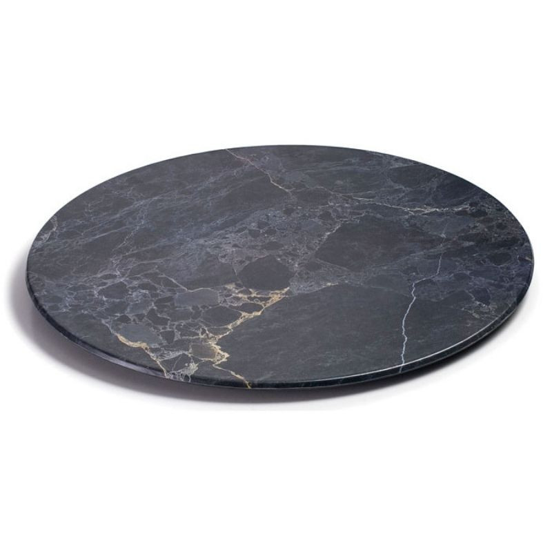 Runder Servierteller "Stone" aus Melamin - Ø 350 mm - Lacor Runder Servierteller "Stone" aus Melamin - Ø 350 mm - Lacor