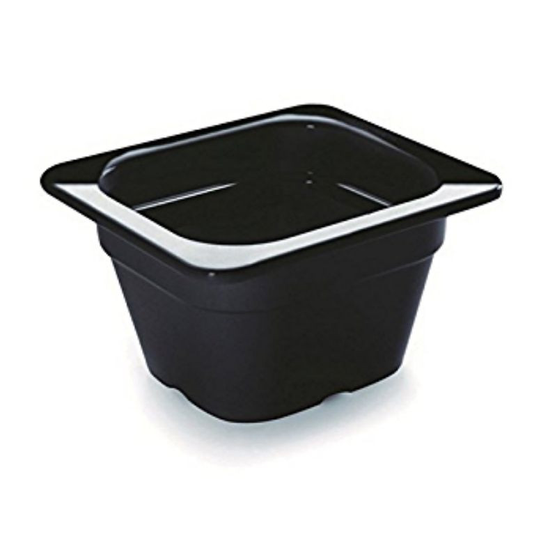 Bac Gastronorm Melamin Schwarz GN 1/6 - H 65 mm - Lacor Bac Gastronorm Melamin Schwarz GN 1/6 - H 65 mm - Lacor