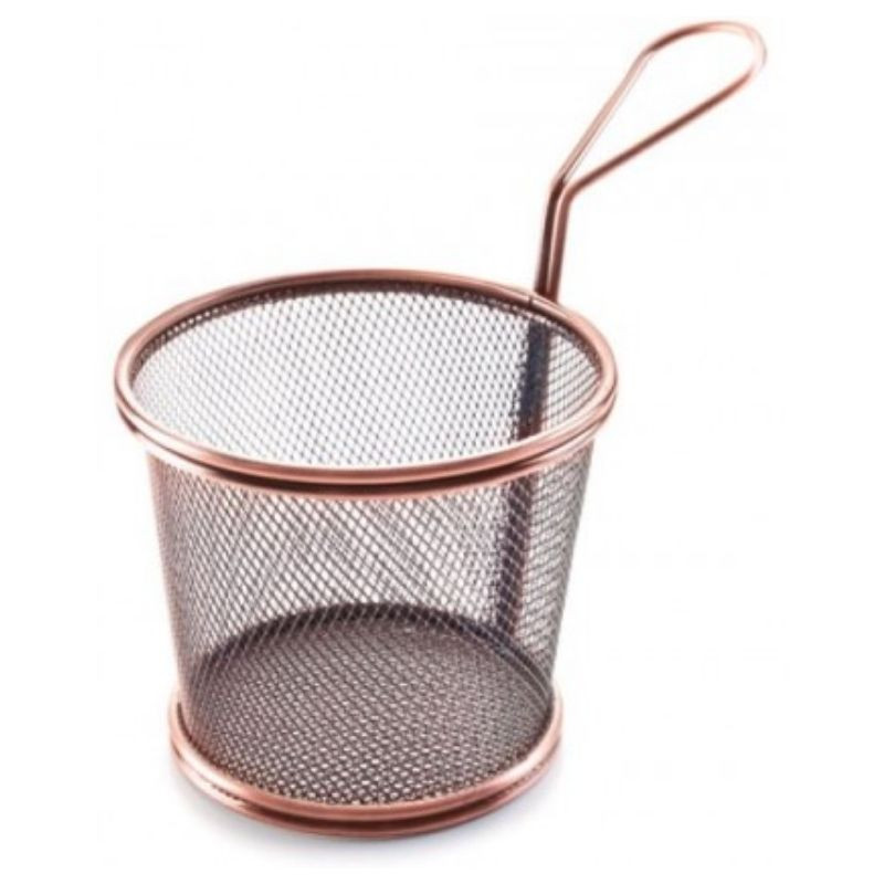 Kegelförmiger Korb aus Bronze-Edelstahl - Ø 12 cm - Lacor Kegelförmiger Korb aus Bronze-Edelstahl - Ø 12 cm - Lacor