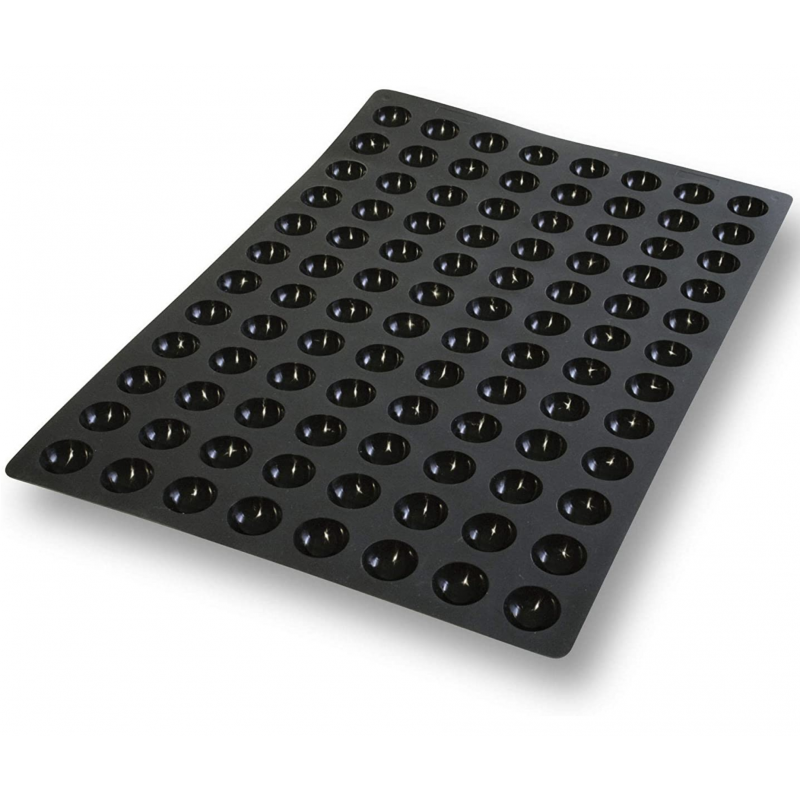 Siliconen bakvorm voor mini halve bolvormige taarten - 96 stuks - Lacor Siliconen bakvorm voor mini halve bolvormige taarten - 96 stuks - Lacor