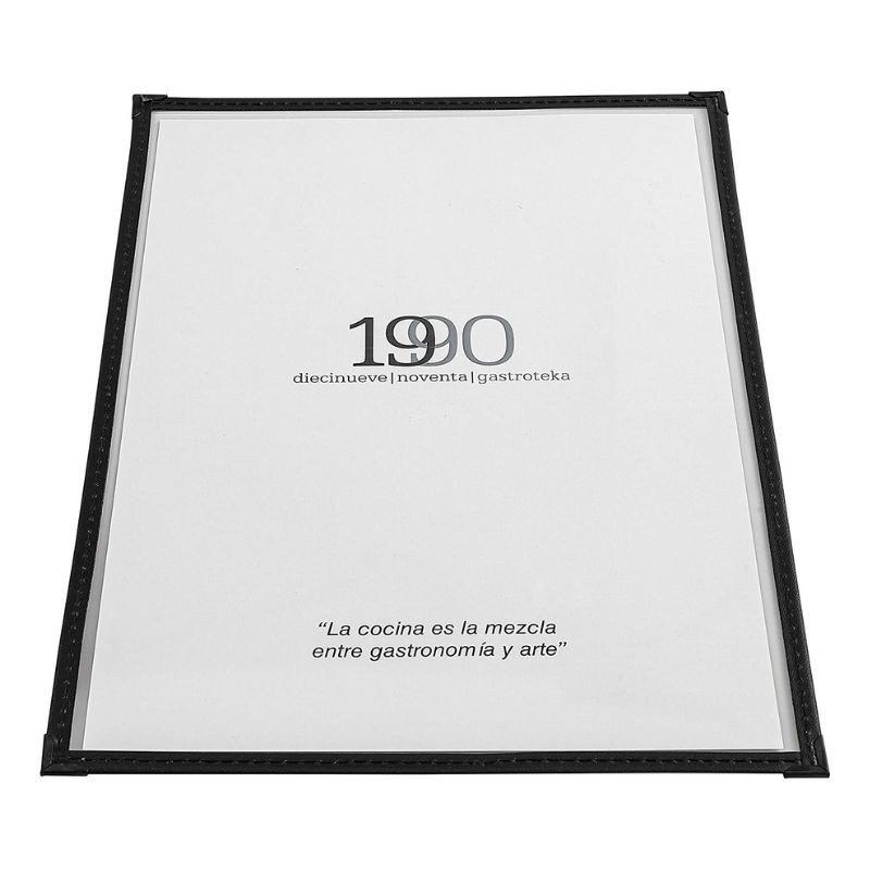 Speisekartenhalter aus PVC - A4 - Lacor Speisekartenhalter aus PVC - A4 - Lacor