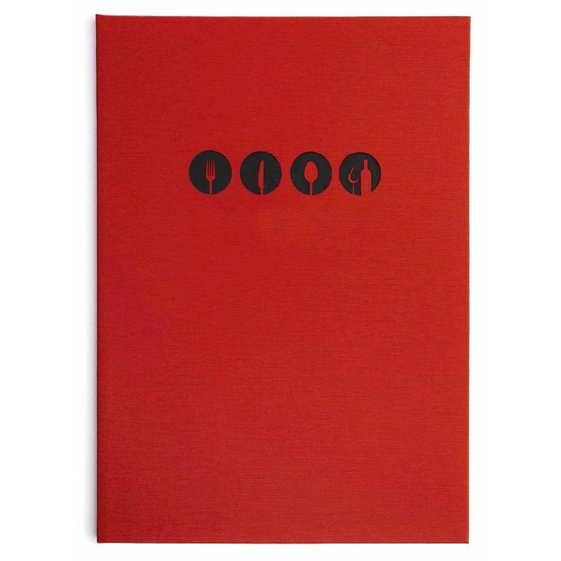 Porte-Menu Monet En Cuir Telflex - A5 - Lacor Porte-Menu Monet En Cuir Telflex - A5 - Lacor