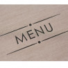 Porte-Menu Sophie En Telflex - A4 - Lacor