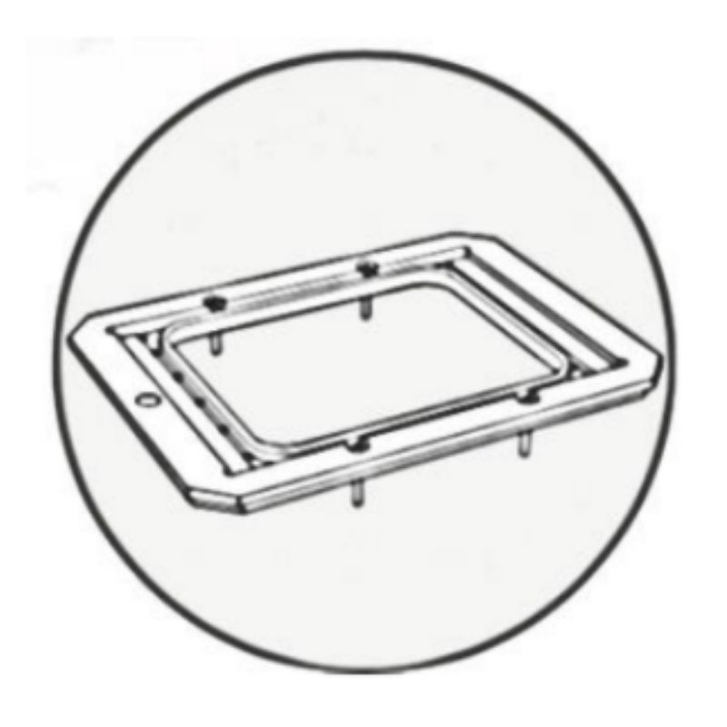 Vorm voor Automatische Sealmachine VG 600 en 800 - GN 1/2 - LAVEZZINI Vorm voor Automatische Sealmachine VG 600 en 800 - GN 1/2 - LAVEZZINI