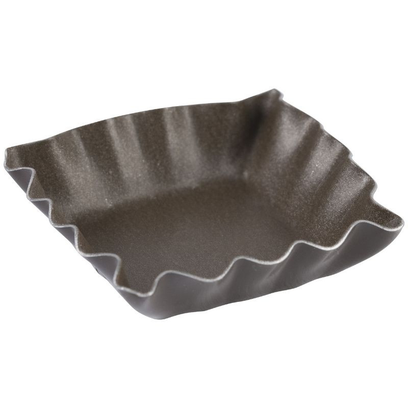 Vierkante cannelé-bakvorm voor kleine gebakjes - 35 x 35 mm - TELLIER Vierkante cannelé-bakvorm voor kleine gebakjes - 35 x 35 mm - TELLIER