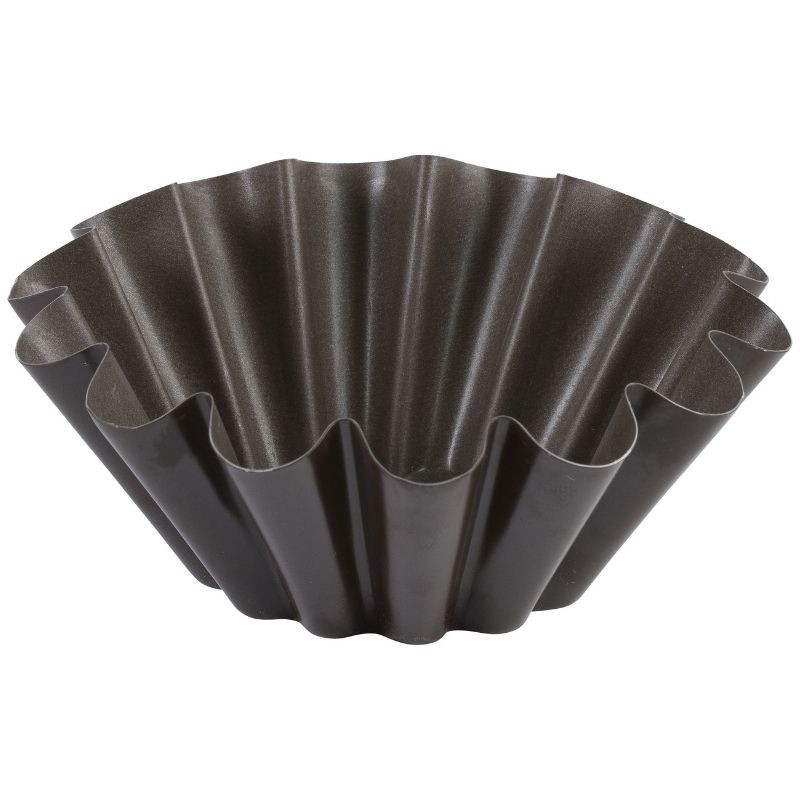 Brioche Mold Large Ribs in Steel - Ø 200 mm - Tellier Brioche Mold Large Ribs in Steel - Ø 200 mm - Tellier