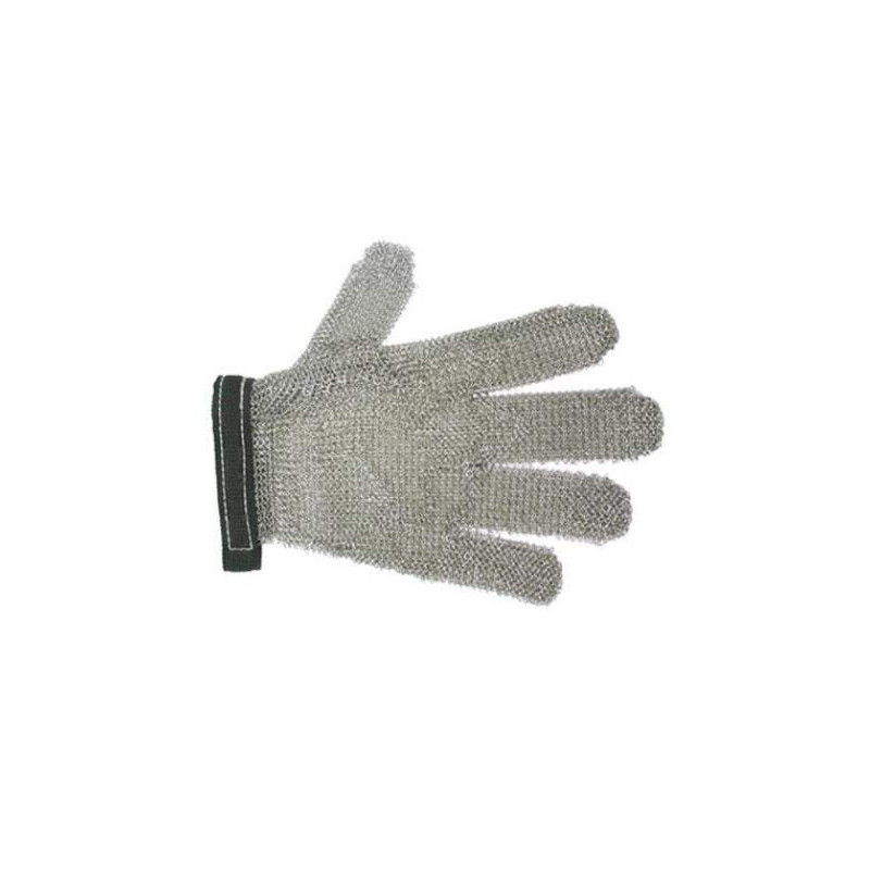 Handschoen van roestvrijstalen maliënkolder - Maat L Handschoen van roestvrijstalen maliënkolder - Maat L