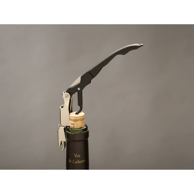 Sommelier Zwart Model Kurkentrekker Sommelier Zwart Model Kurkentrekker