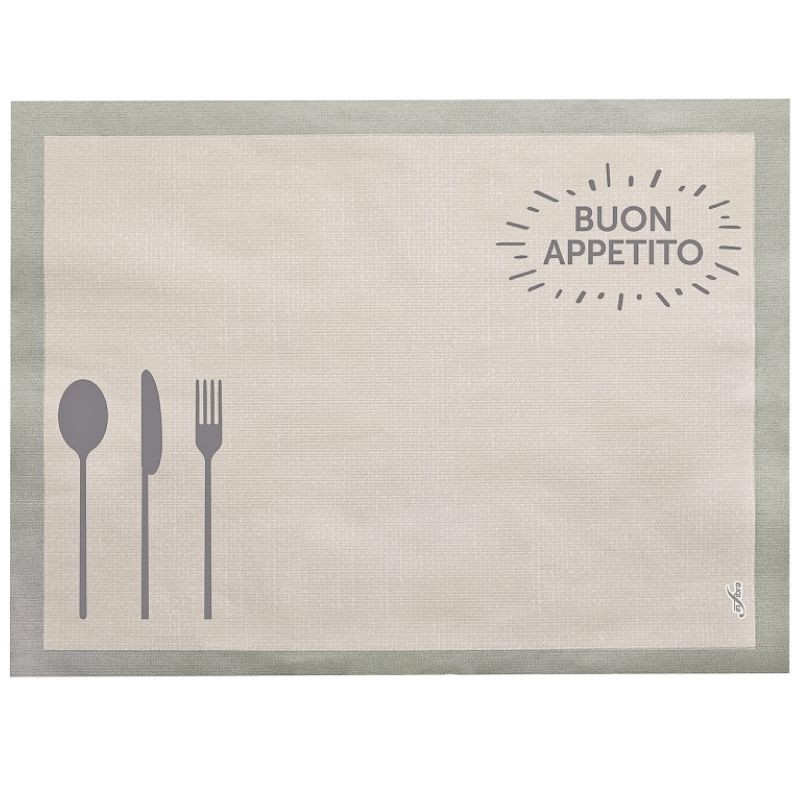 Tischset Buon Appetito aus Zellulose - 400 x 300 mm - Packung mit 2000 Tischset Buon Appetito aus Zellulose - 400 x 300 mm - Packung mit 2000