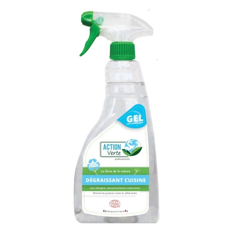 Sprüh-Gel Entfetter für die Küche - 750 ml - Grüne Wirkung Sprüh-Gel Entfetter für die Küche - 750 ml - Grüne Wirkung