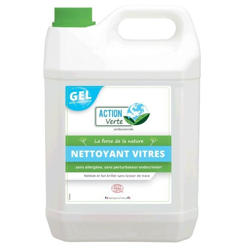 Reinigungsgel für Fenster - 5 L - Grüne Wirkung Reinigungsgel für Fenster - 5 L - Grüne Wirkung