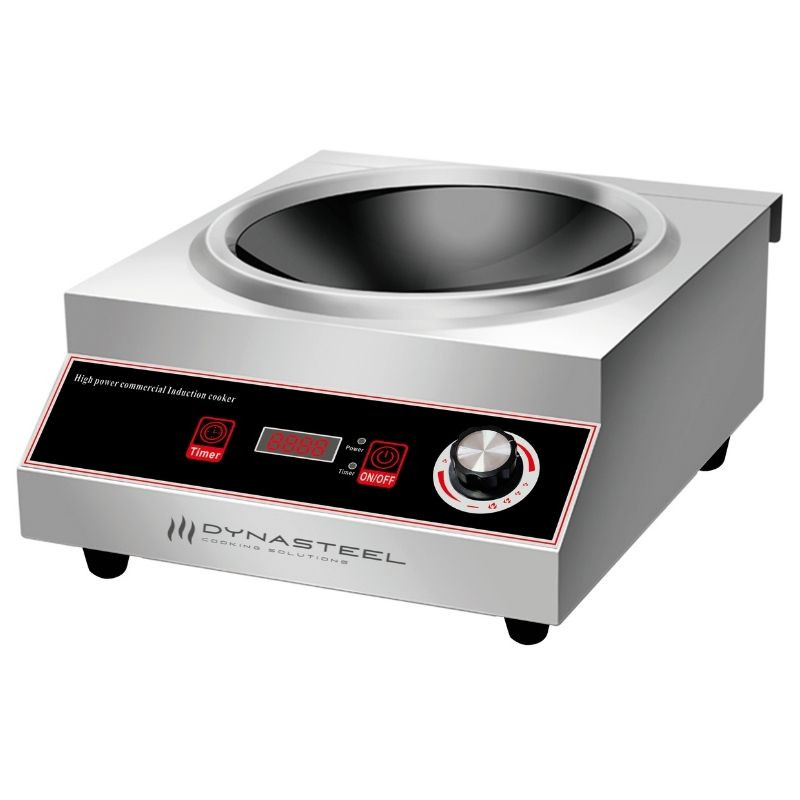Wok op inductie - 3500 W - Dynasteel Wok op inductie - 3500 W - Dynasteel