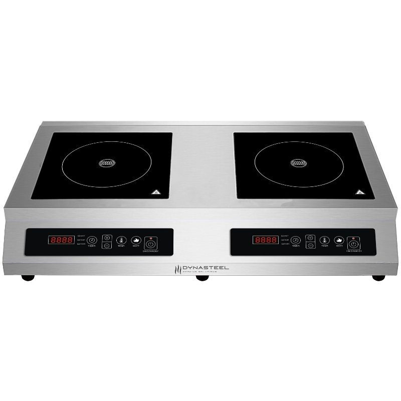 Double Induction Hob - 2000 + 1500 W - Dynasteel Double Induction Hob - 2000 + 1500 W - Dynasteel