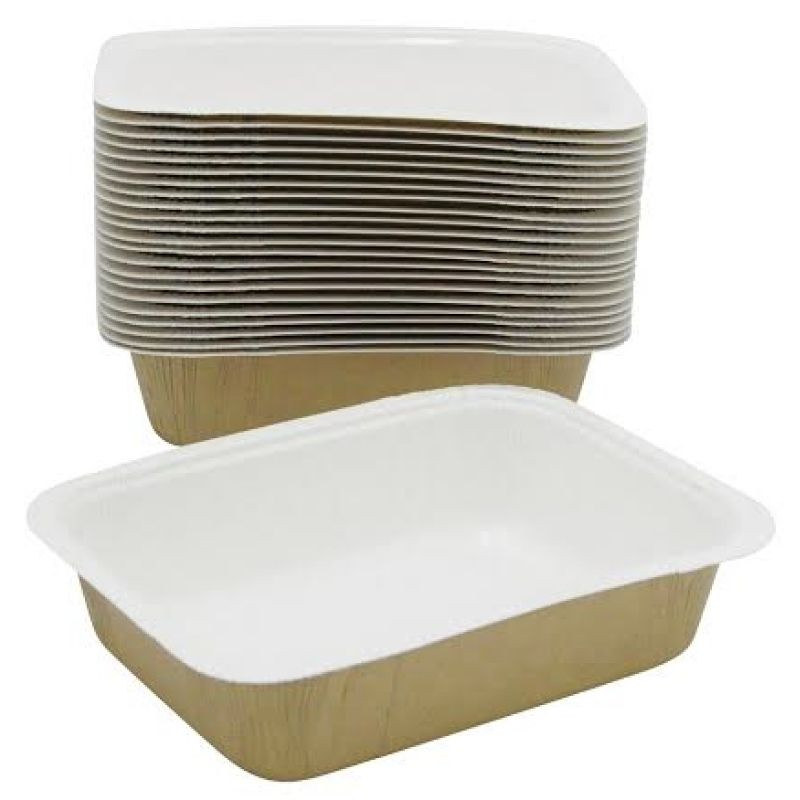 Pappschale mit Wärmeversiegelung 750 ml - Packung mit 50 Stück Pappschale mit Wärmeversiegelung 750 ml - Packung mit 50 Stück