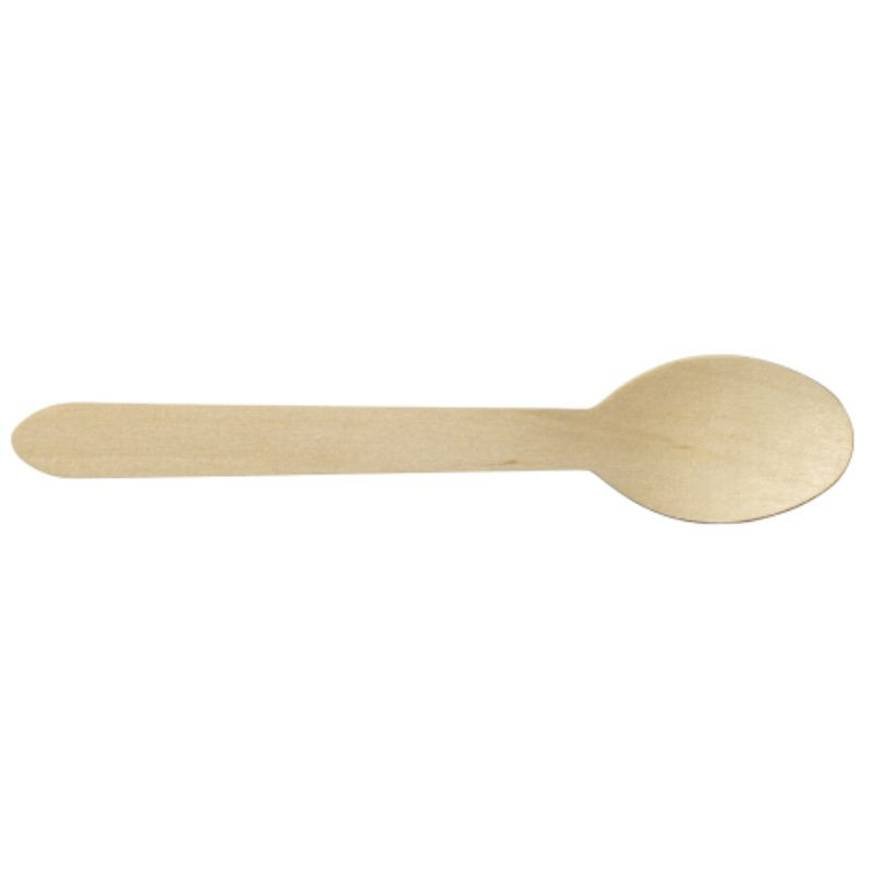 Holzlöffel - 159 mm - Packung mit 2500 Holzlöffel - 159 mm - Packung mit 2500