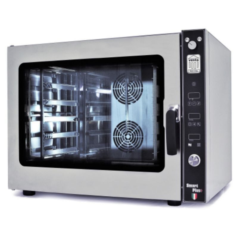 Four Mixte Professionnel Numérique - 6 Niveaux GN 1/1 - VESTA
Digital Professional Combination Oven - 6 Levels GN 1/1 - VESTA Four Mixte Professionnel Numérique - 6 Niveaux GN 1/1 - VESTA
Digital Professional Combination Oven - 6 Levels GN 1/1 - VESTA