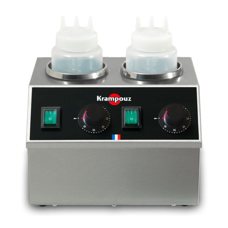 Warmhoudschaal Professioneel Elektrisch Dubbel Warmhoudschaal Professioneel Elektrisch Dubbel