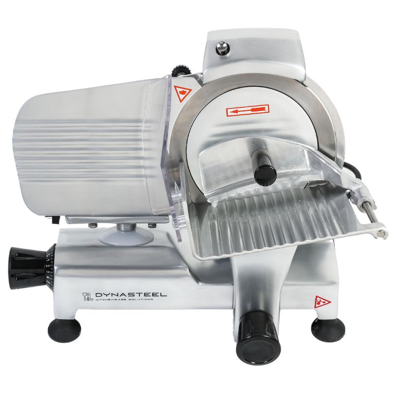Professionele Halfautomatische Ham Snijmachine 195 mm - Dynasteel Professionele Halfautomatische Ham Snijmachine 195 mm - Dynasteel