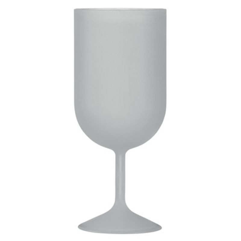 Reusable Frosted PP Stem Glass 140 ml - Pack of 100 Reusable Frosted PP Stem Glass 140 ml - Pack of 100