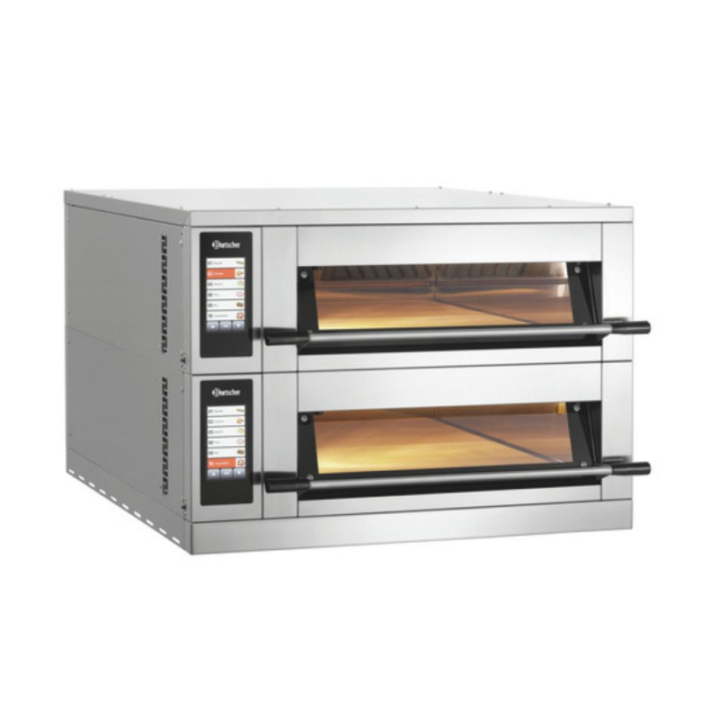 Pizzaoven - 2 kamers - 400 V - Bartscher Pizzaoven - 2 kamers - 400 V - Bartscher