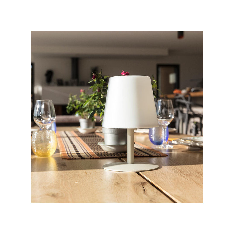 Lampe de Table LED - Mini Crème - Lumisky Lampe de Table LED - Mini Crème - Lumisky