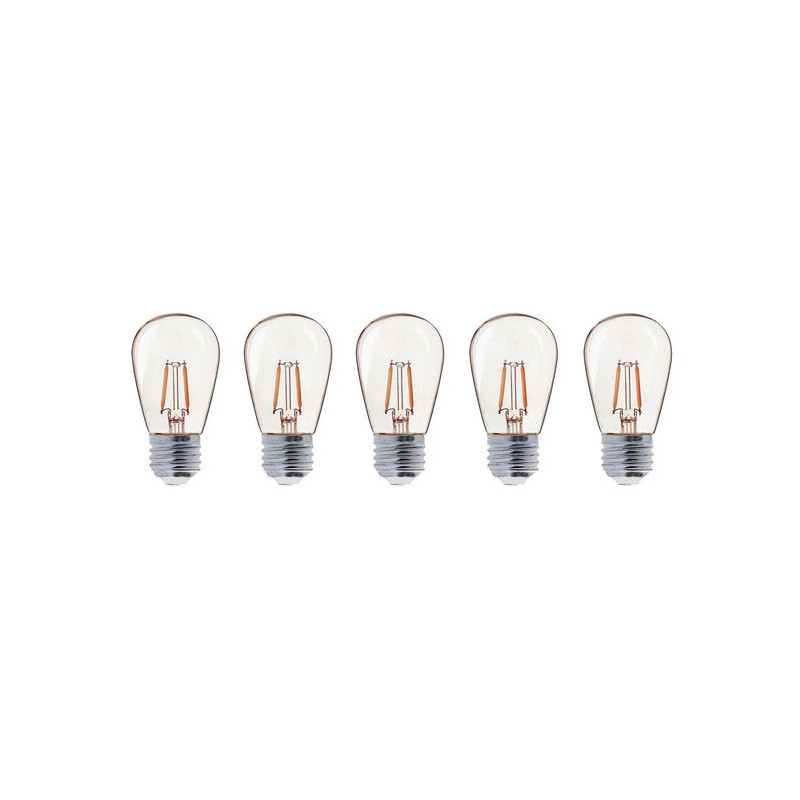 Gloeilamp met filament - Feestlamp met filament - Set van 5 - Lumisky Gloeilamp met filament - Feestlamp met filament - Set van 5 - Lumisky