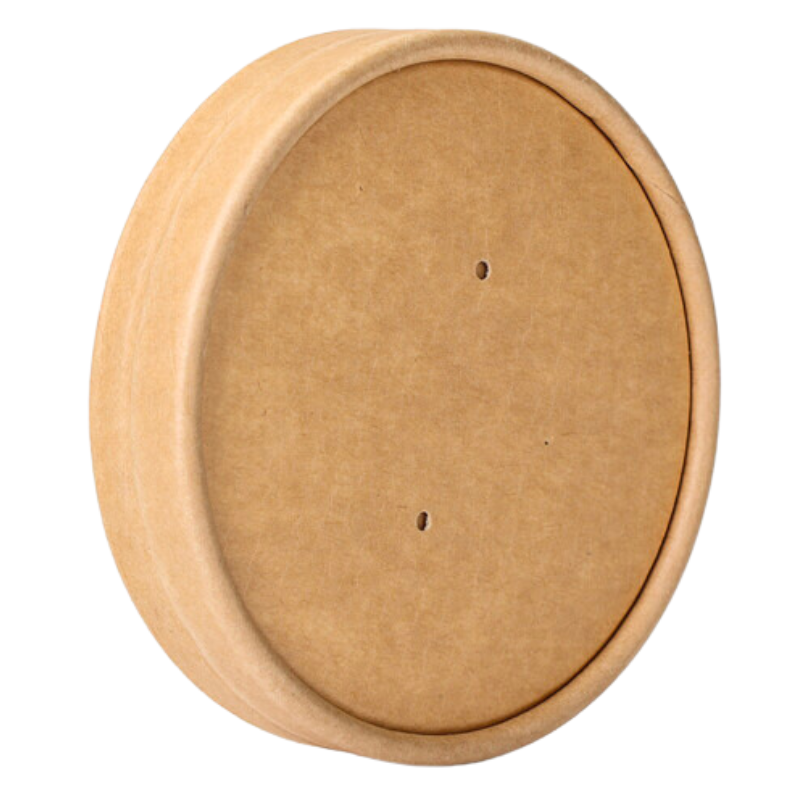 Deckel für Kraft-Suppentopf 480 ml - Packung mit 300 - Dynasteel Deckel für Kraft-Suppentopf 480 ml - Packung mit 300 - Dynasteel