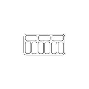 Ice Display Cabinet - Static - 9 x 5 L - CombiSteel