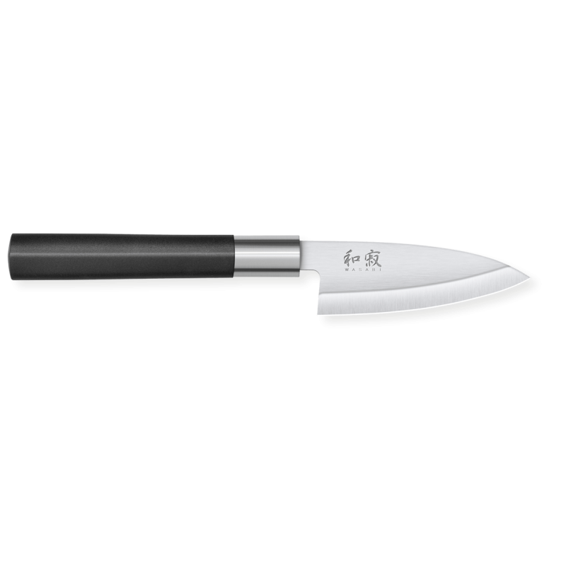 Messer Deba Wasabi Black - 10 cm, professionelle Qualität Messer Deba Wasabi Black - 10 cm, professionelle Qualität